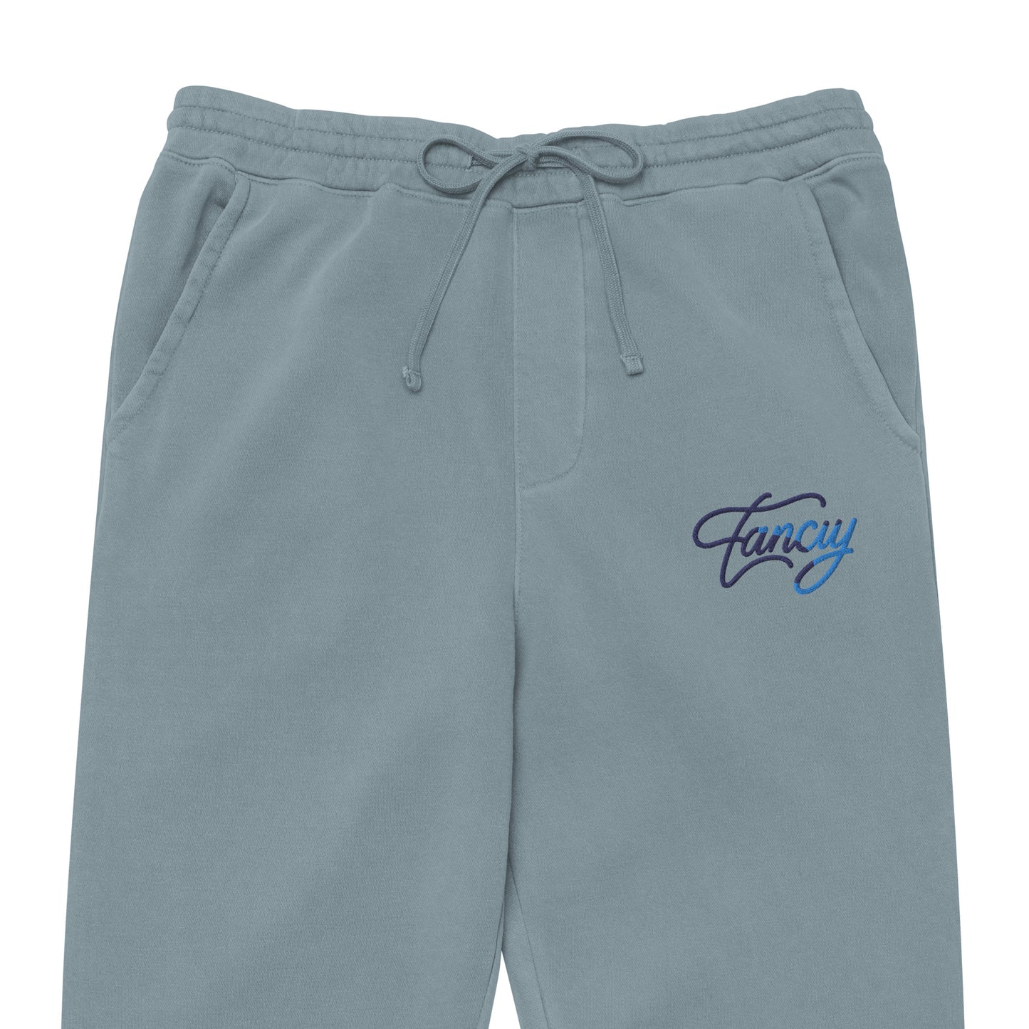 Embroidered Unisex pigment-dyed sweatpants