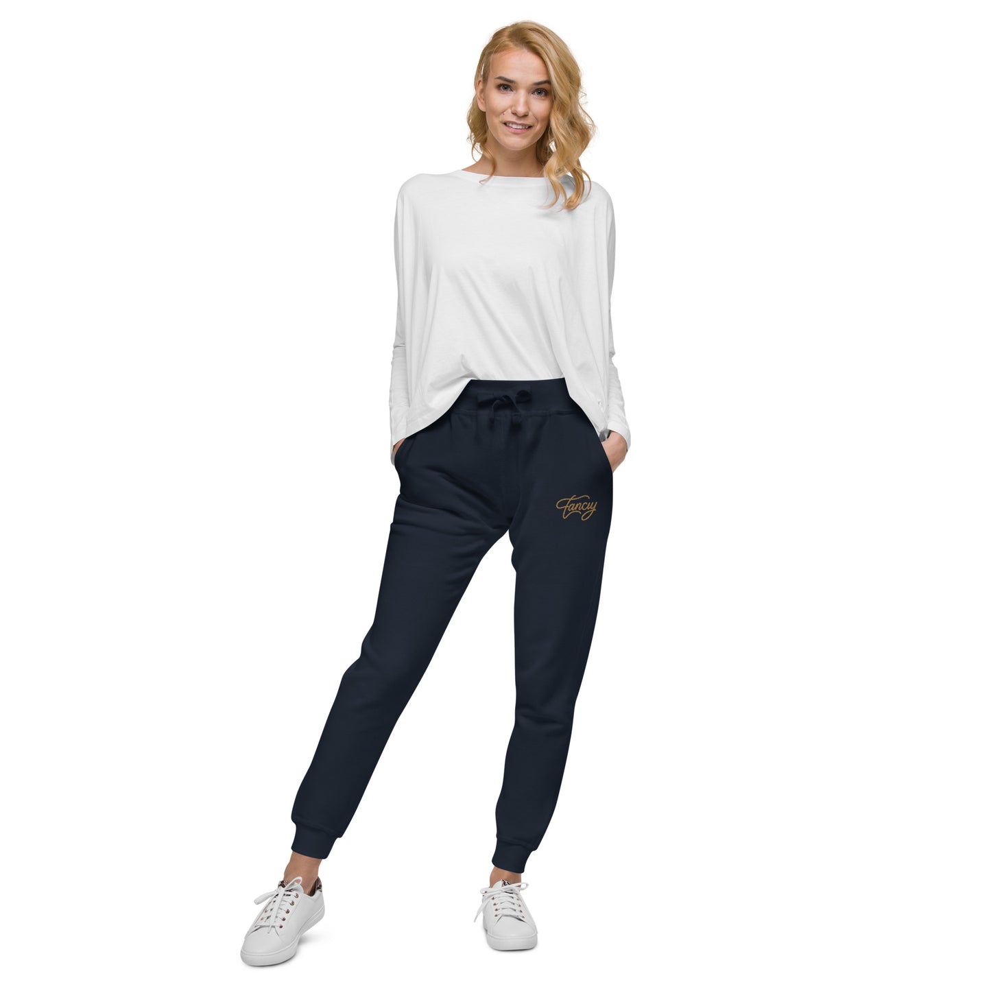 Embroidered Women's fleece sweatpants