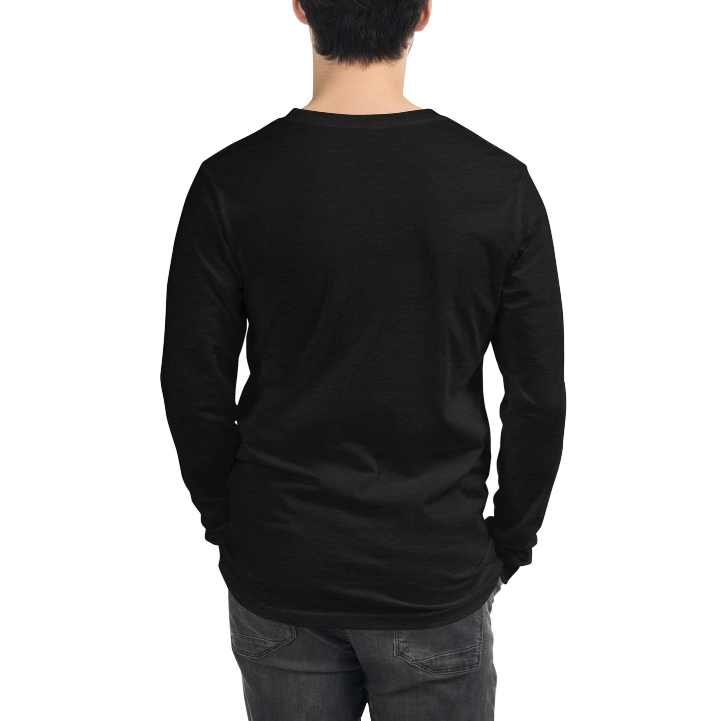 Embroidered Men's Long Sleeve Tee