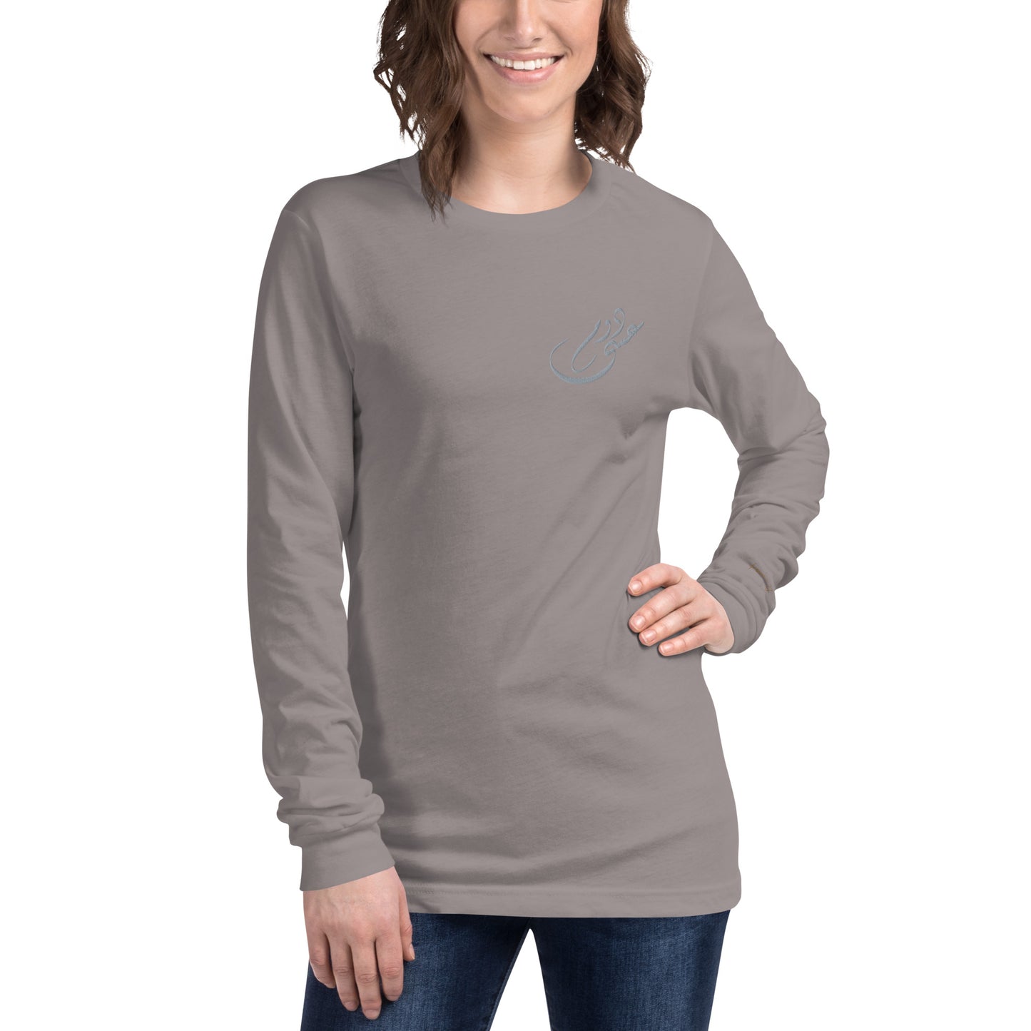 Women's Embroidered Long Sleeve Tee