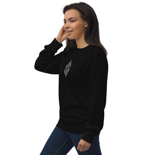 Embroidered Unisex organic sweatshirt