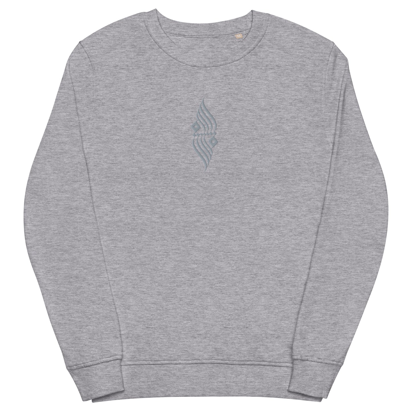 Embroidered Unisex organic sweatshirt