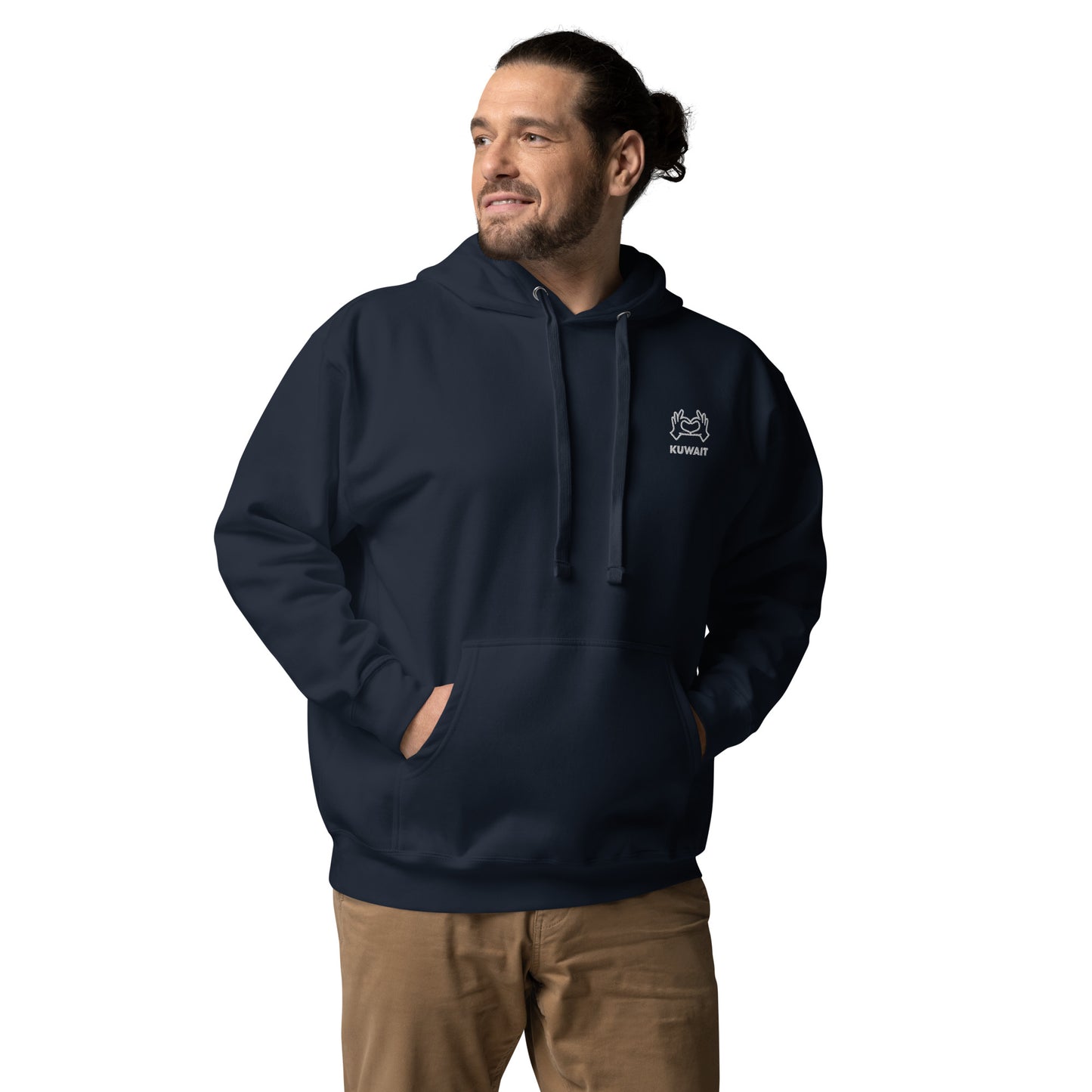 Embroidered Men Hoodie