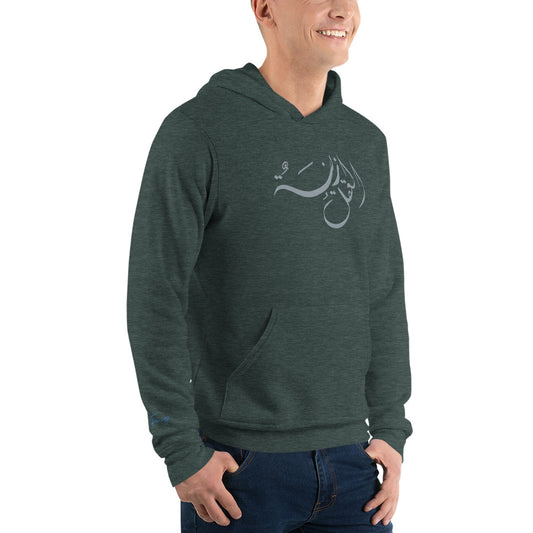 Embroidered men's hoodie